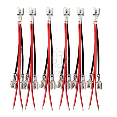 5本の端AWG18ワイヤー ターミナルひだが付く機械4ワイヤーは結合する