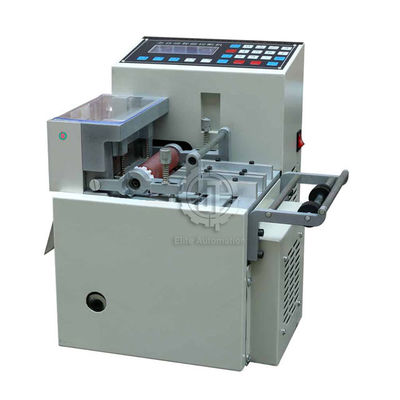 LCDスクリーン7200times/H熱-縮みやすい管材料のための自動ワイヤー打抜き機