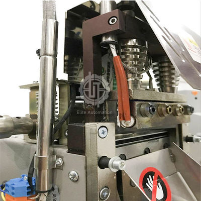 織物は速度を切る熱いナイフのウェビングの打抜き機100-120pcs/Minにベルトを付ける
