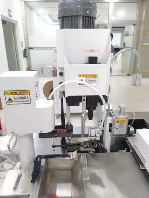 LCDスクリーンが付いているAC220Vの十分にサーボ二重ヘッド末端機械